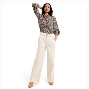 NILI LOTAN X target High-Rise Wide Leg Cargo Pants